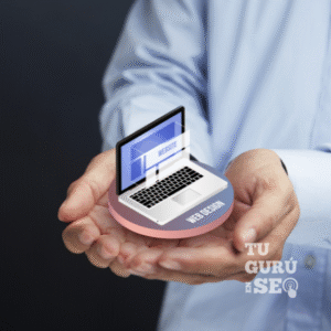 Entrepreneur préparant un devis professionnel pour la création d’un site web afin de convaincre un client.